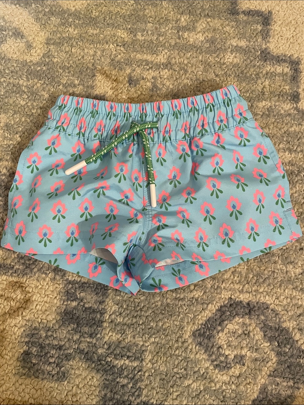 TBBC Tortola Trunks Swim Trunks Holly Hills Hand Block 0-6 month